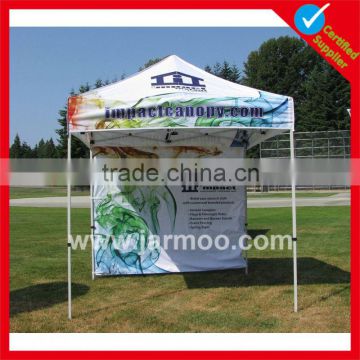 Durable factory custom logo brilliance folding tent