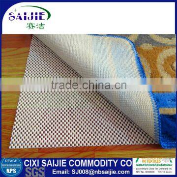 pvc foam carpet underlays anti slip over size rug pad for floors