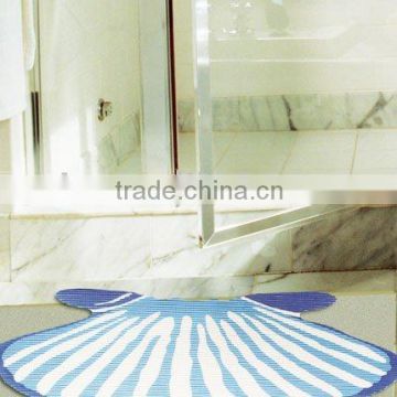 Scallop Shape Bath Mat,Anti-skid bathroom mat