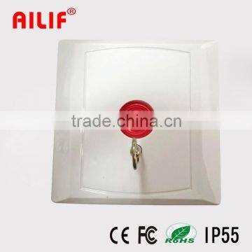 Key Reset White Emergency Release Button