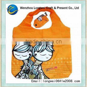 printed eco shopping bags wholesale/wheeled shopping bag