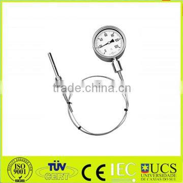 Bimetal Thermometer Capillary Temperature Gauge Capillary