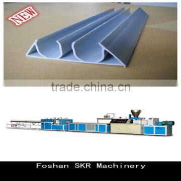 SKR machinery PVC plastic profiles production machine line