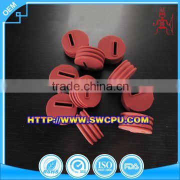 Custom made high quality rubber pipe end cap