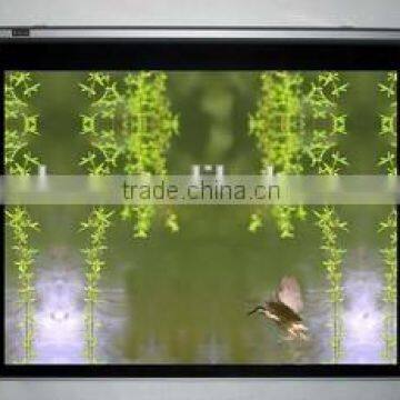 Flexible Matte White Tab Tension Motorized Screen,Motorized Tab Tensioned Projector Screen Home Movie Theater