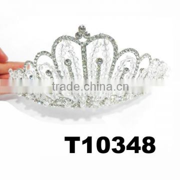 wholesale rhinestone crystal party pageant tiara crown