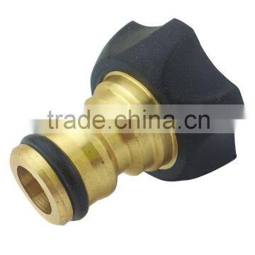 1/2" Female threaded tap adaptor, Brass, Soft grip, TRP coated