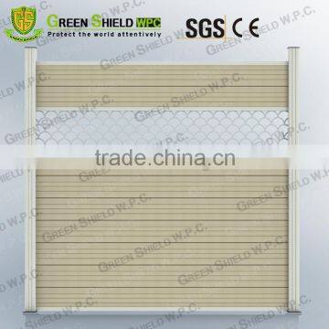 Wood Plastic Fence/Enclosure Wall 1.8m/2.0m/figured/both side/fence/plastic/wood/wooden/glass