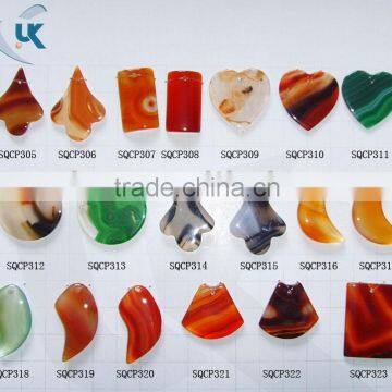 agate pendants