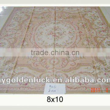 8x10 Classic hand woven chinese aubusson rugs