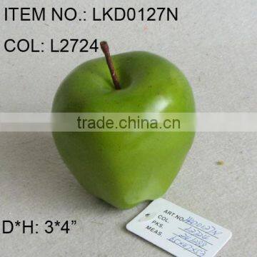 2013Artificial Fake Fruits 3*4" Artificial Polyfoam Apple House Decoration