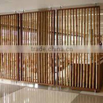 Bamboo curtain pole competitive price and big quantity