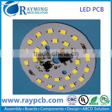 Circle Single layer Led Aluminium pcb With FR-4 Epoxy Resin,Led Module