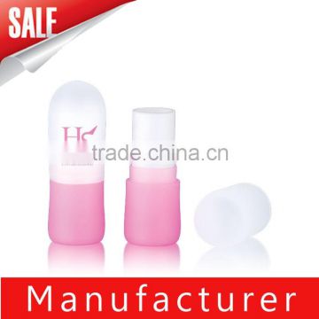 Popular Fancy Plastic Mini Lip Balm Tube with OEM Services