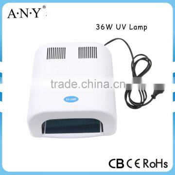 Professional Salon Curing Equipment 36W Nail Art Curing Two Handed Nail UV Lamp