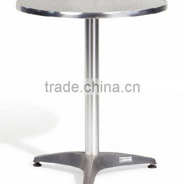 Outdoor furniture aluminum table, party cocktail table