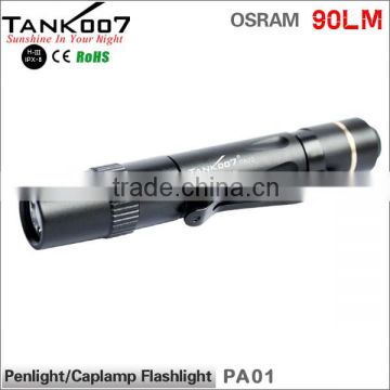 Tank007 supply 90 lumens bright LED flashlight medical penlight