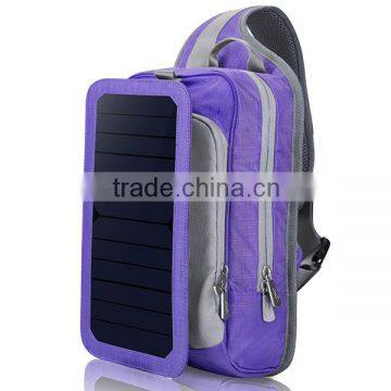 High Efficiency Solar Powered Backpack Bag