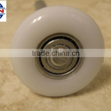 Premium Garage Sliding Door Rollers Wheels White Nylon Ball Bearing 10 pack