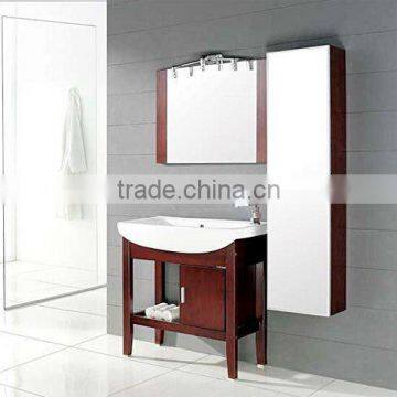 36" modern soild wood bathroom cabinets ceramic basin vanity