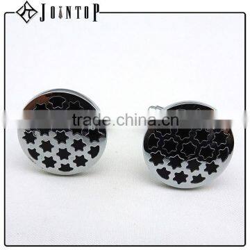 Best quality custom stainless steel boss golf cuff link