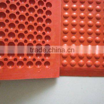 Round Button rubber mat (stable mat)/600*900*13mm / 900*1200*13mm