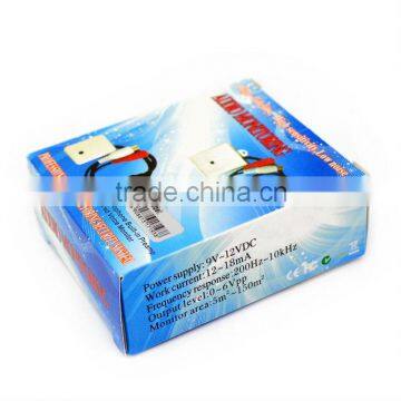 Adjustable High Sensitivity Cctv Microphone 100 Square Meters of Range GK-301 photo-4