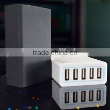 Travel Universal Multi Port Usb Charger 40W 5 Port Charger photo-4
