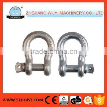 G209 Alloy Steel Bow Type Drop-forged Anchor Shackle