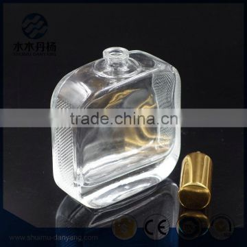 100ml square glass perfume bottle for sale