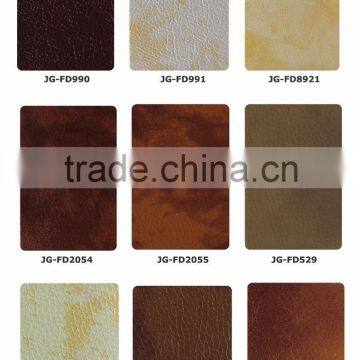 Microfiber Synthetic Modern Italian Sofa leather in silver, black, white, red, green, brown color