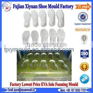 High Quality Multi Cavity EVA Foaming Sole Mold Manufacturer