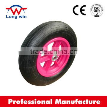 high quality rubber plastic wheelbarrow wheels