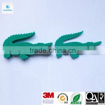 Die cut foam crocodile shape for children play toy