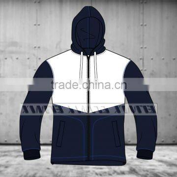 hooded fleece jacket