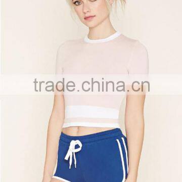 wholesale blank sweat shorts fashion comfortable summer shorts