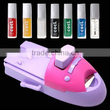 New hot sell nail art print machine, nail stamping kit