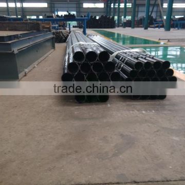 A335 P9 ALLOY SEAMLESS STEEL PIPE WITH BLACK COATING ,PLASTIC CAPS