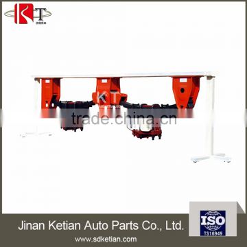 american type 2 axles mechanical suspension for semi trailer