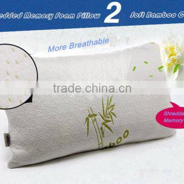 Breathable Bamboo Shredded Memory Foam Pillow,Bamboo Pillow