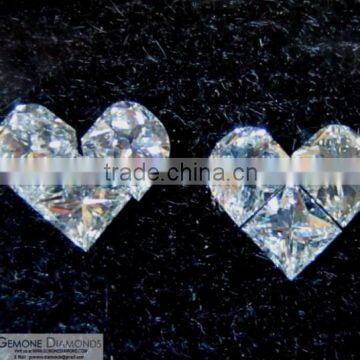 Uncertified Diamonds In Heart Shape Best Buy In India