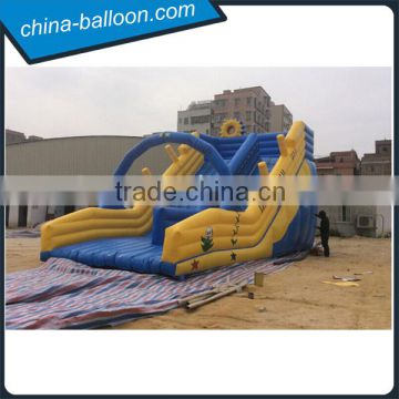 Inflatable Water Slide , Kids Pool Inflatable Water Park , Cheap Inflatable Floating Aqua Park