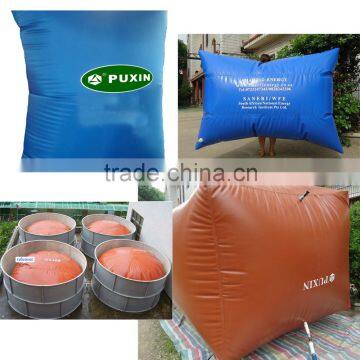 Factory Price PVC or Red-Mud Biogas Storage Bag