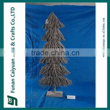 2014 hot sale promotional white branch artificial decoration christmas tree