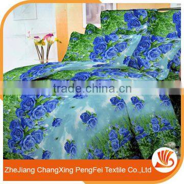 China factory pigment printed polyester 3d bed sheet                        
                                                Quality Choice