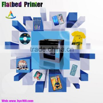 High performance high precision smart digital flatbed inkjet cell phone case Printer