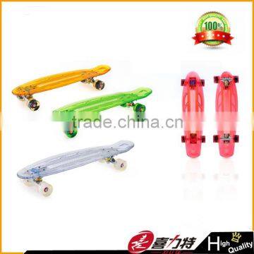 PC material skateboard light dick and wheel skateboard