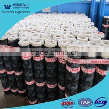 The plastomer modified bitumen waterproof membrane with aluminum foil