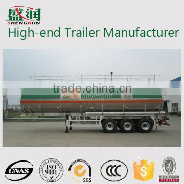 45 CBM Fuel/oil tanker trailer Carbon Steel /Stainess Steel / Aluminum Alloy Fuel Tanker Trailer