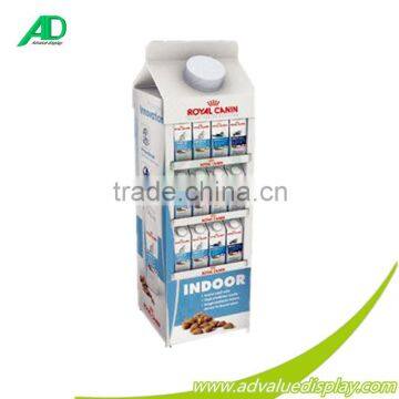 Paperboard 1/4 Pallet Cardboard Milk Display